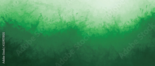 green abstract watercolor background texture