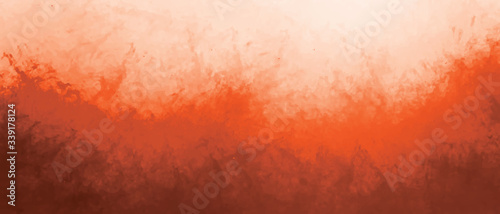 orange abstract watercolor background texture