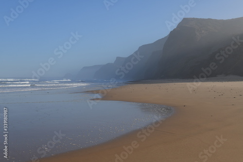 beach in the morning in Portugal