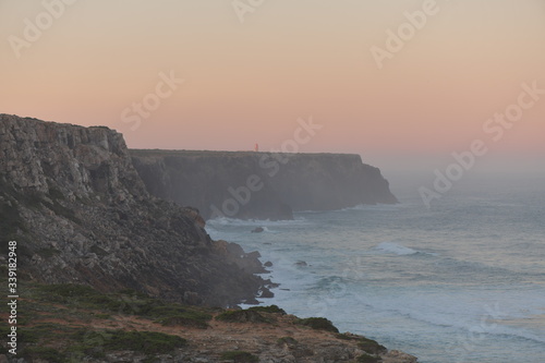 beach in the morning in Portugal