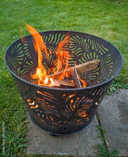 Campfire at Easter in Germany