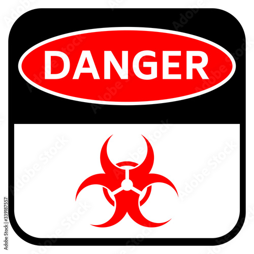 Biohazard Icon, Hazard Illustration