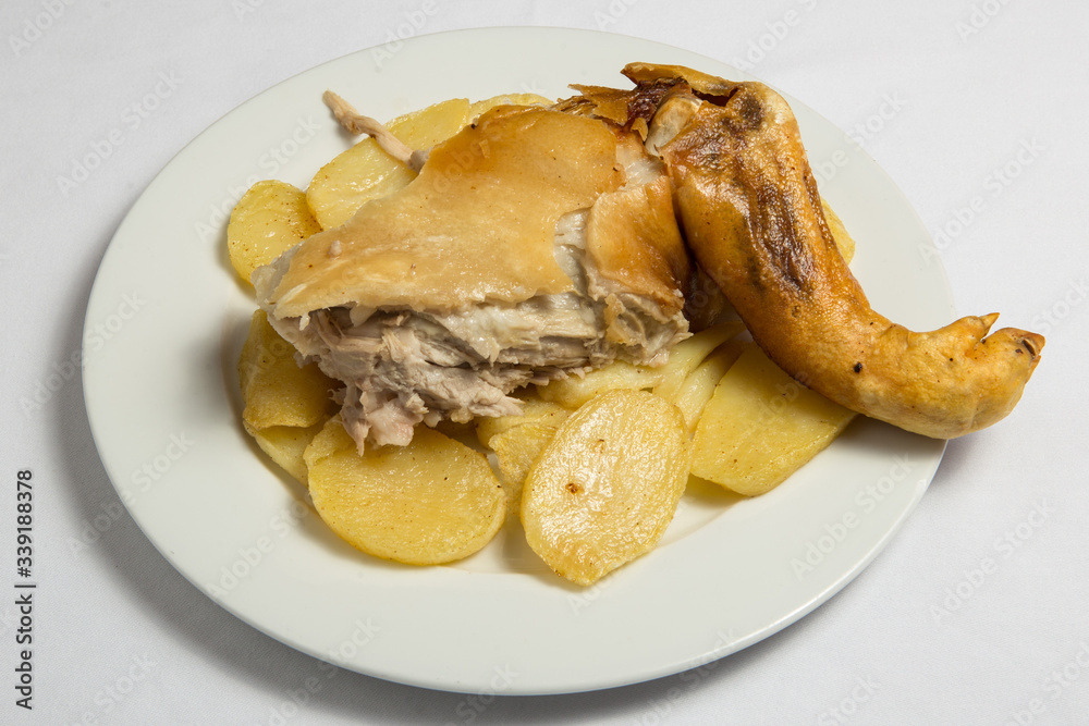 Roast suckling pig cochinillo asado. Roast suckling pig cochinillo asado.