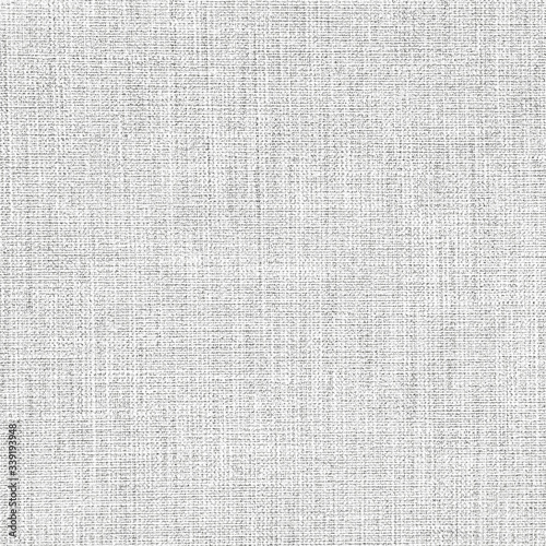 Gray white bright natural cotton linen textile texture square background