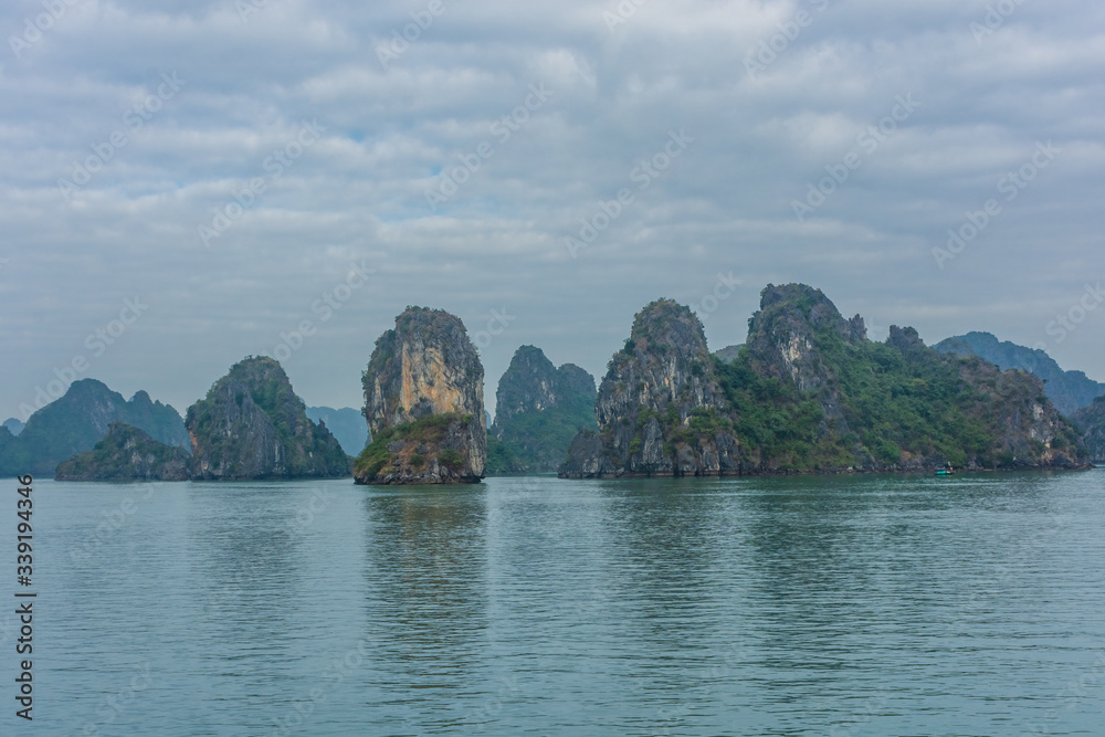 Amazing landscape of Ha Long Bay, Vietnam