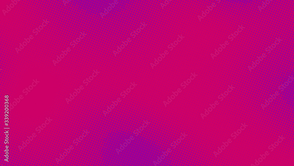 Trendy Magenta and violet pop art background with halftone dots design in retro comic style, vector illustration eps10. Trendy Magenta and violet pop art background with halftone dots design in retro comic style, vector illustration eps10.