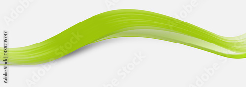 Grün Welle Wellen Band Banner Hintergrund