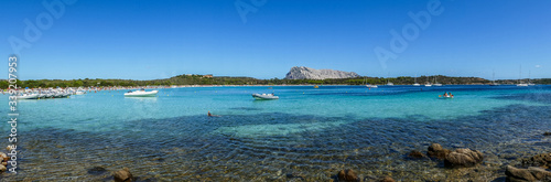 The beach of Cala Brandinchi in San Teodoro with turquoise water © Alessio