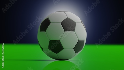 soccer on the stadium. abstract football or soccer backgrounds