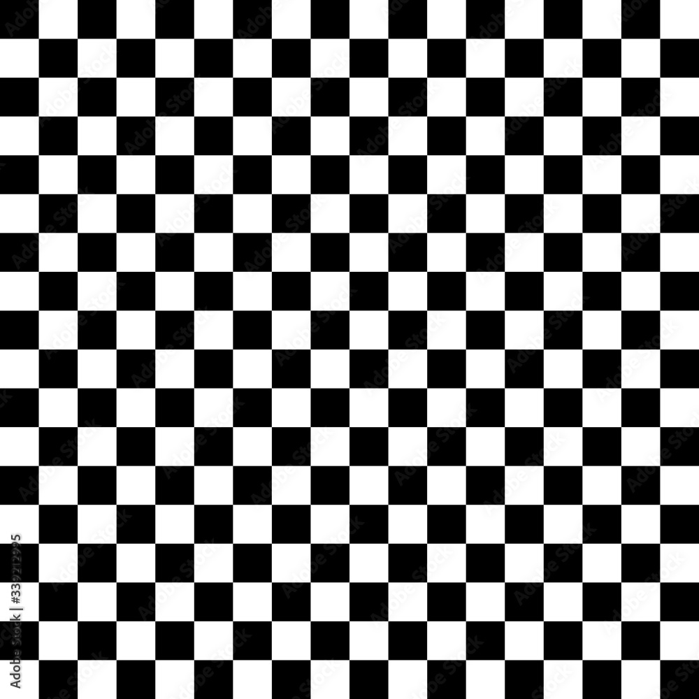 Fototapeta premium black and white seamless pattern chessboard background vector illustration graphic design 