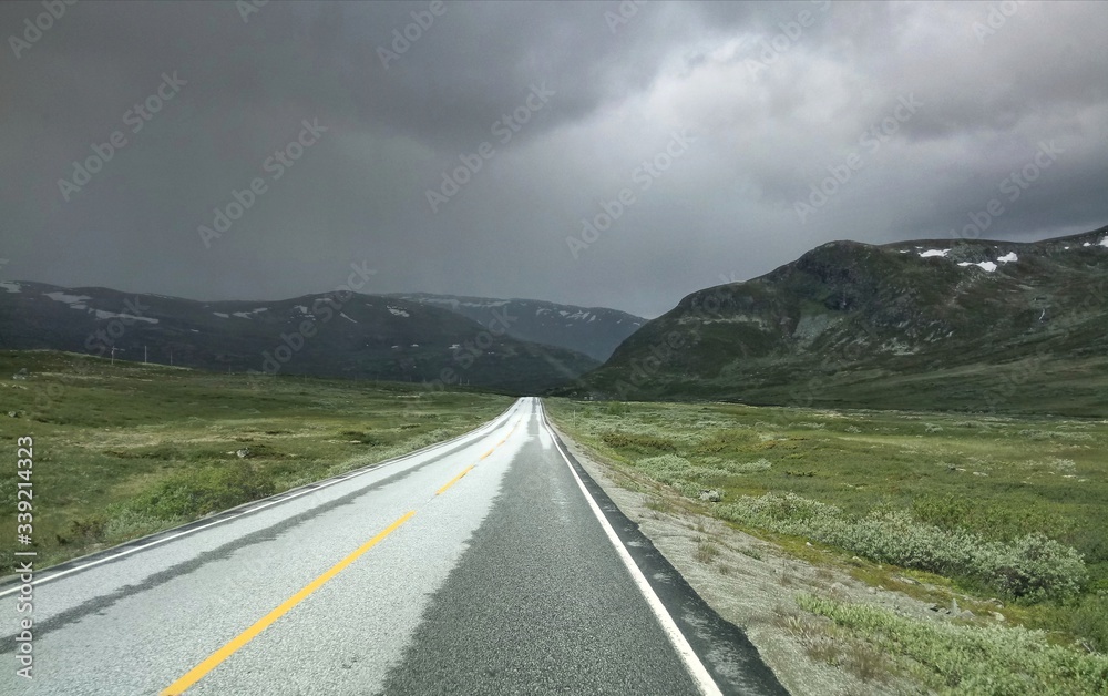 road to the mountains road to the mountains