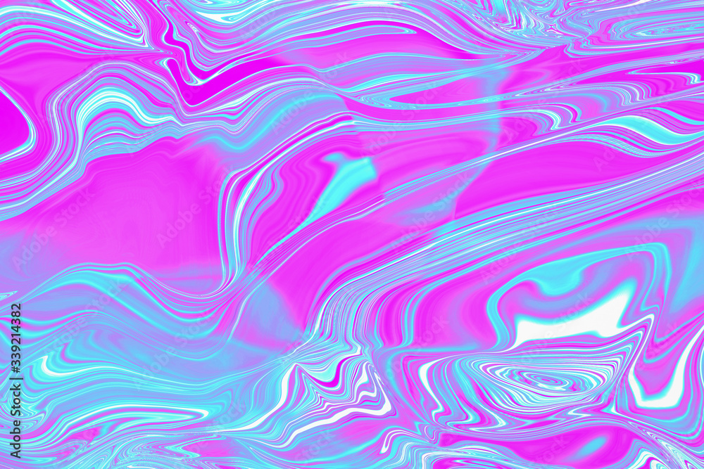 Holographic violet pink neon gradient neon background. Wallpaper