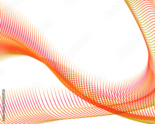 Abstract background blend wave line design for Wallpaper, Banner, Background, Card, Book Illustration, landing page