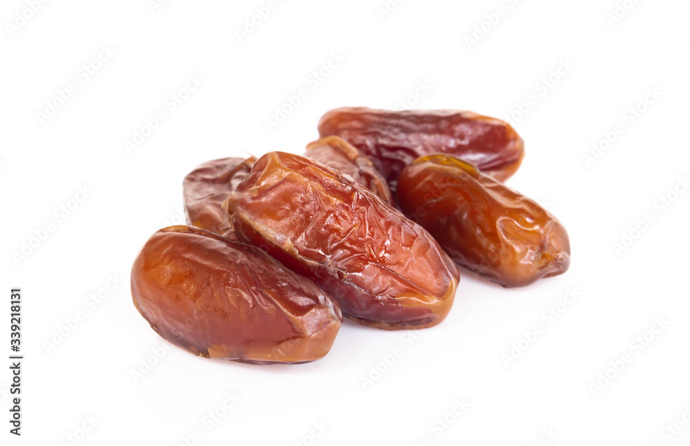 Date palm isolated on white background, Food healthy concept Date palm isolated on white background, Food healthy concept