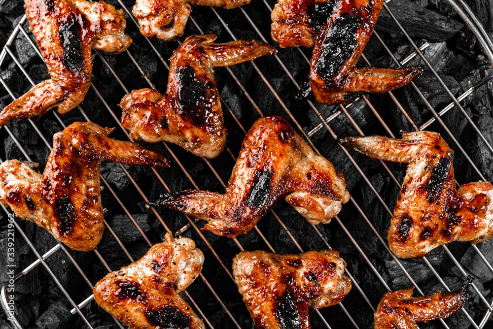 grilled chicken wings