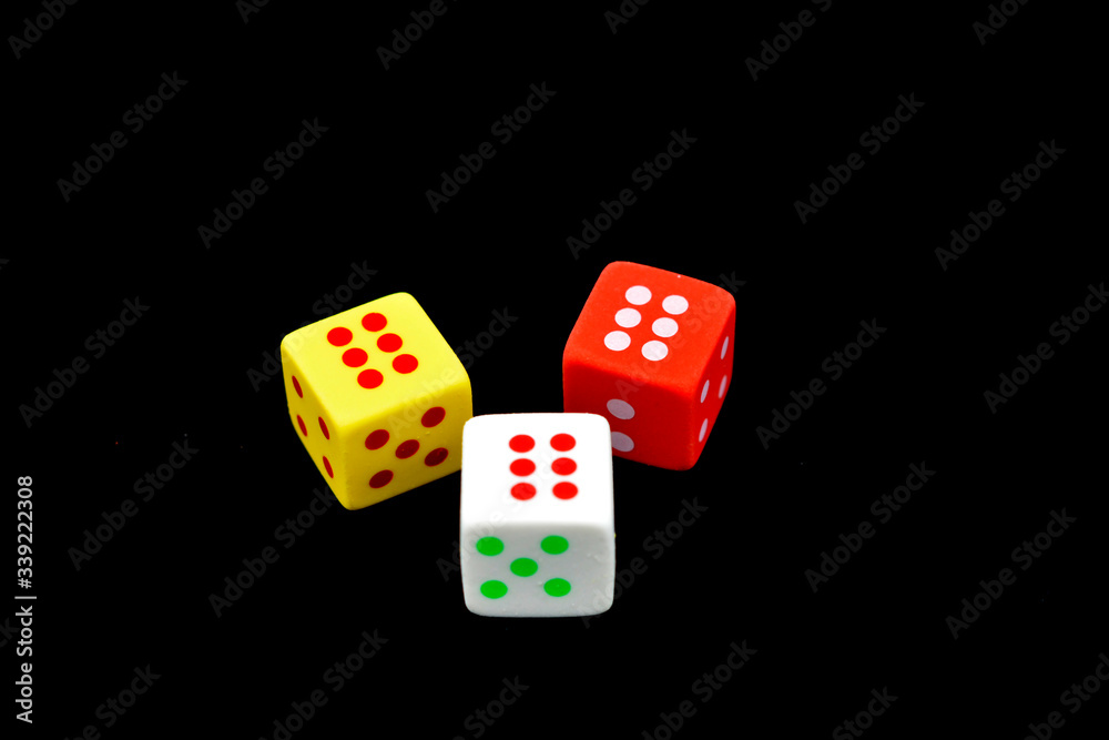 dice. Concept for business risk. chance good luck. dice. Concept for business risk. chance good luck.