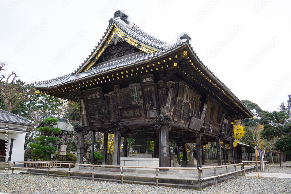 Naritasan Shinshoji Temple attached Naritasan Park - Highly Popular Buddhist temple complex in Narita City.