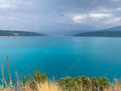 Quadro su tela Lac de Sainte-Croix - Verdon - Alpes de Haute-Provence - Var - France