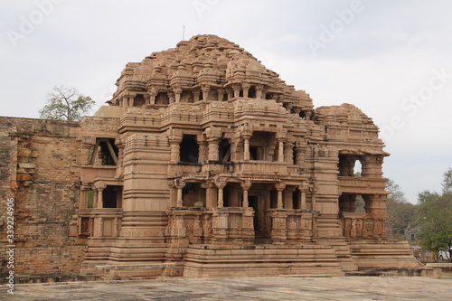 The beautiful Sas Bahu Ka Mandir Temple, Gwalior , India