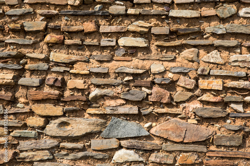 Stonewall. Hakdong traditional Village in Goseong-gun, South Korea.
 photo