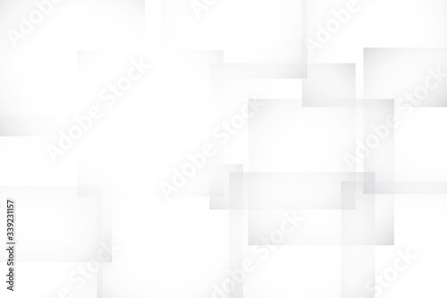 Abstract geometric white and gray color background. Vector, illustration.