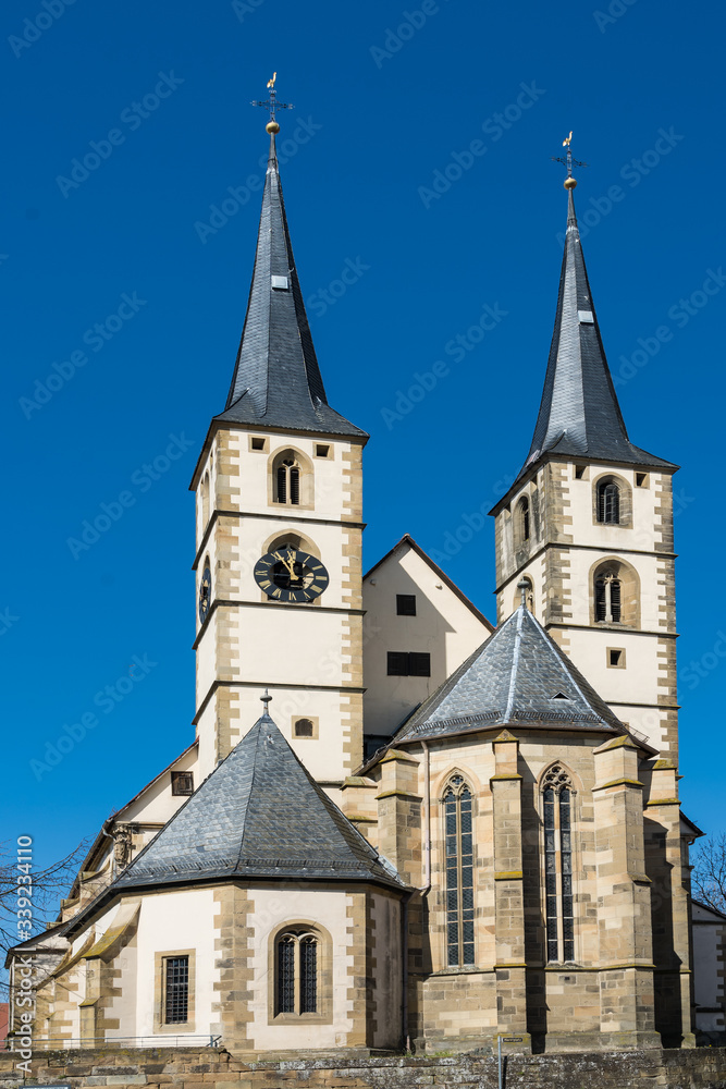 Stadtkirche St_Marien n Bad Wimpfenn-Württemberg.