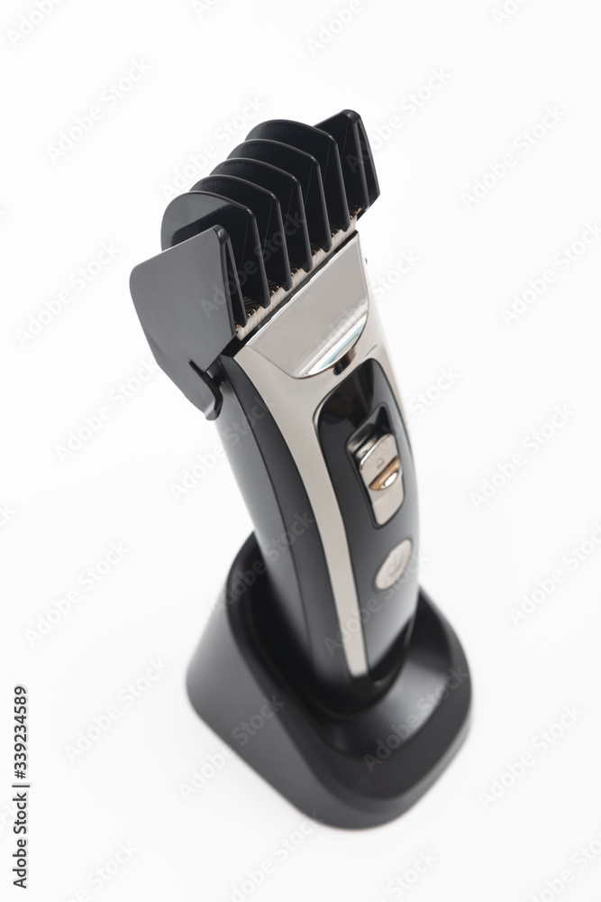 new hair clipper on white background new hair clipper on white background