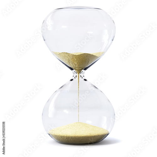 Hour glass or sand watch object