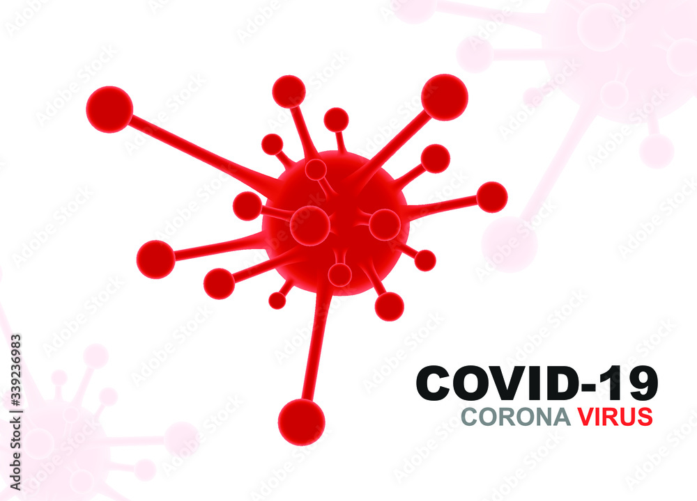 Coronavirus disease COVID-19 infection medical isolated. Coronavirus disease COVID-19 infection medical isolated.