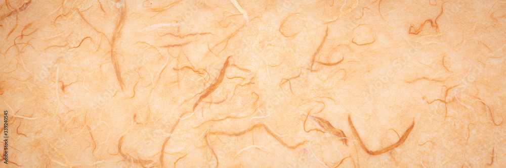 light brown textured mulberry paper