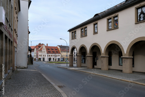 Stadtansicht Zeitz, Burgenlandkreis, Sachsen-Anhalt, Deutschland © dina