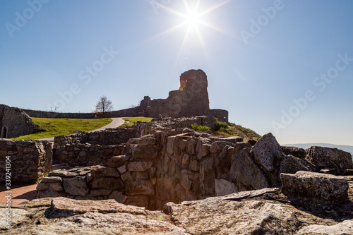 Canvas Print Devon castle,  Bratislava, slovakia capital
