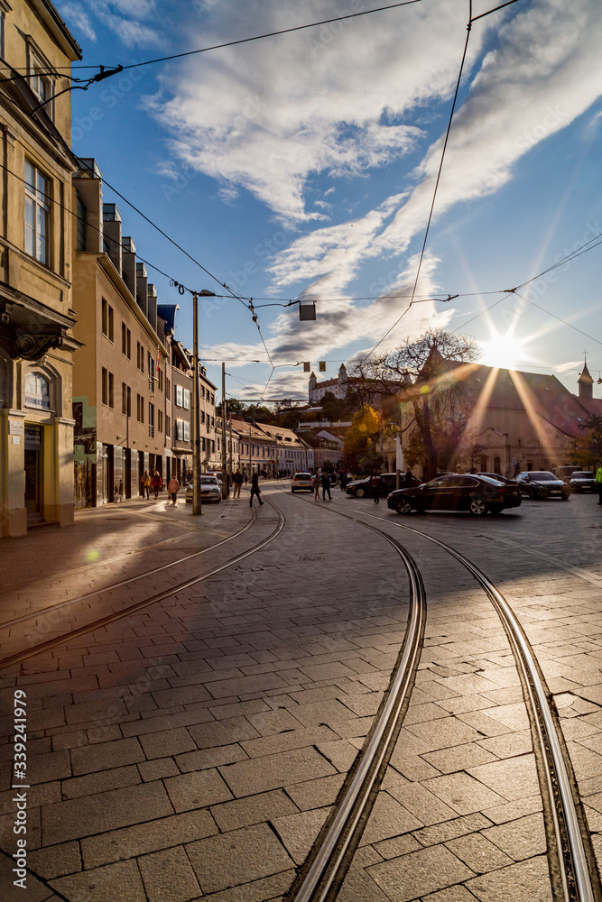 Old and beautiful Bratislava, slovakia capital