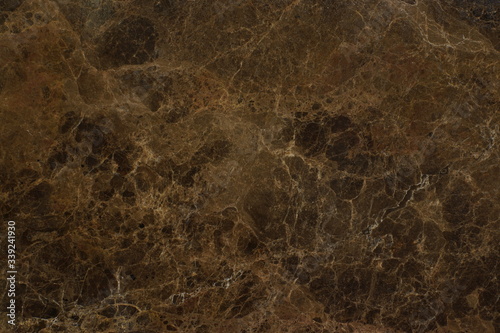 The texture of natural brown marble with a beautiful pattern is called Emperador Dark