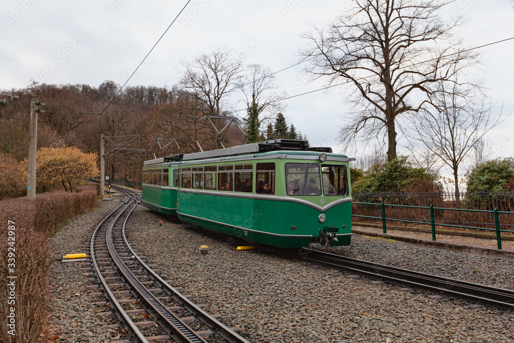Drachenfels Railway, Konigswinter, Germany