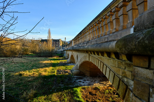 Auebrücke in der Stadt Zeitz, Burgenlandkreis, Sachsen-Anhalt, Deutschland photo