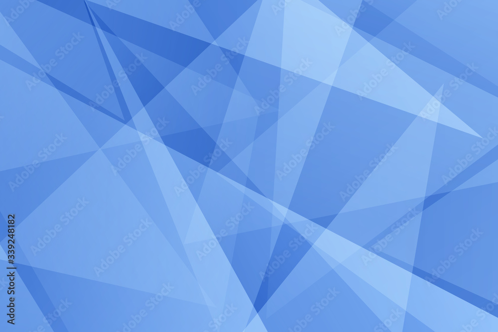 Fototapeta premium Abstract blue on light blue background modern design. Vector illustration EPS 10.