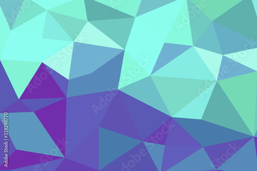 Blue modern geometric abstract background. Abstract geometric invitation or banner new background. Vector illustration EPS 10.