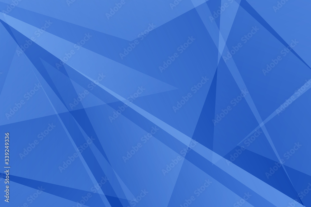 Fototapeta premium Abstract blue on light blue background modern design. Vector illustration EPS 10.