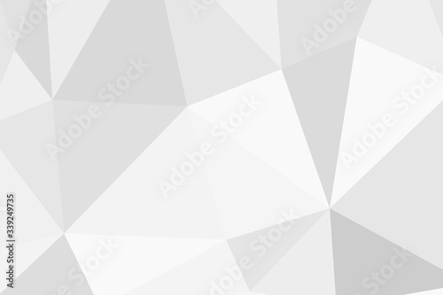 Grey silver abstract polygonal background. Applicable for cover design, invitations, presentations, flyers, posters, business cards. Contemporary art. Vector illustration EPS 10.