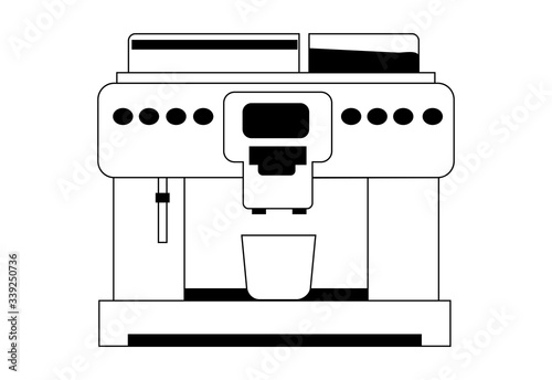 Coffee line icons set. Modern graphic design concepts, simple outline elements collection. Vector line icons