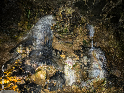 Howe Caverns Spelunking stalagmites stalagtites upstate New York
