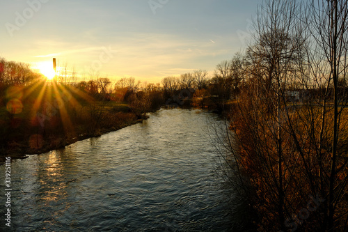 Elsteraue bei der Stadt Zeitz, Burgenlandkreis, Sachsen-Anhalt, Deutschland photo