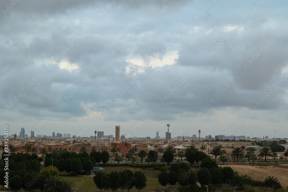 Panoramic of Al Khobar, Eastern Saudi Arabia