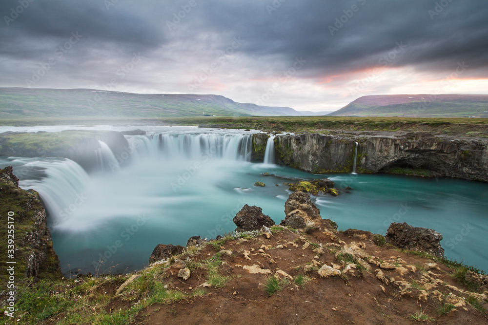 Goðafoss waterfall in Iceland