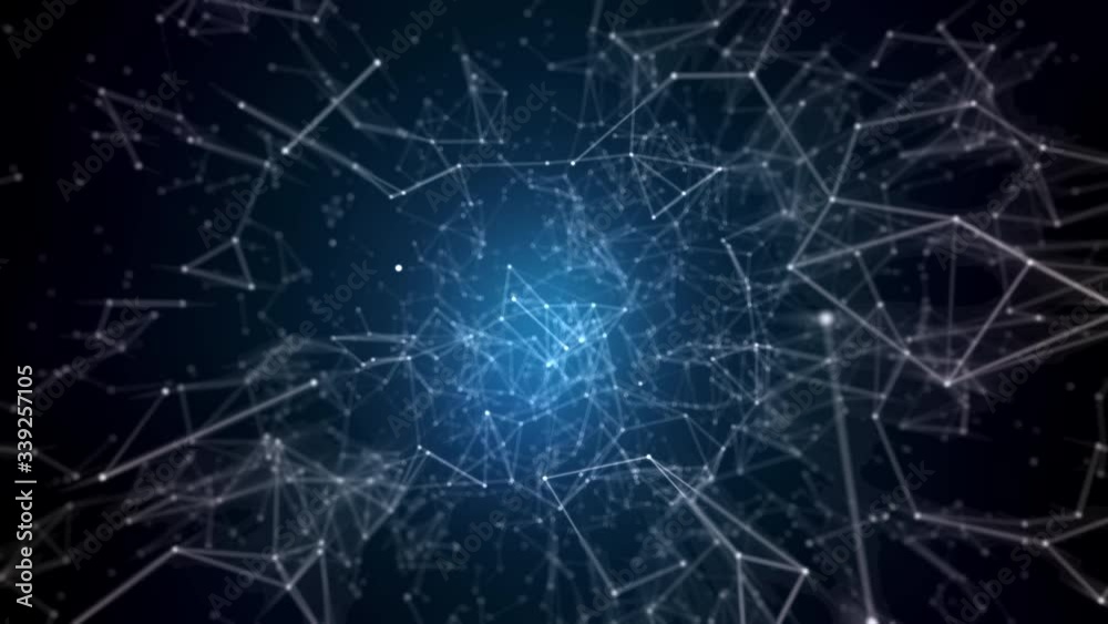 Technology Abstract Geometric Background Plexus Technology Abstract Geometric Background Plexus