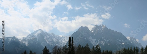 Panorama Zugspitzmassiv © Stephan