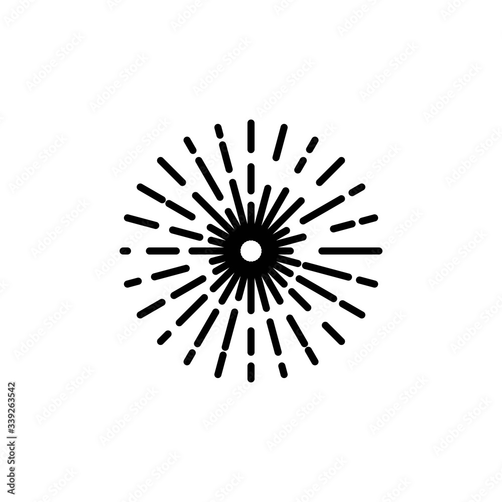 Sparkles vector graphic design template Sparkles vector graphic design template