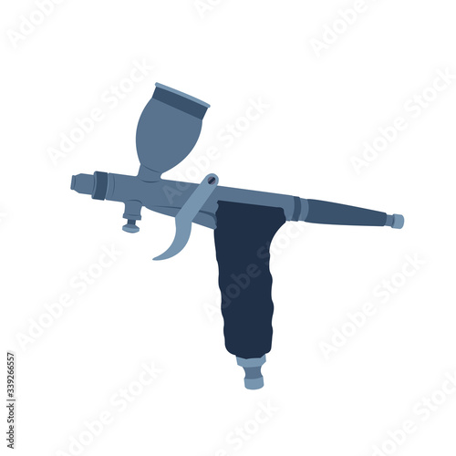 aerograph vector icon