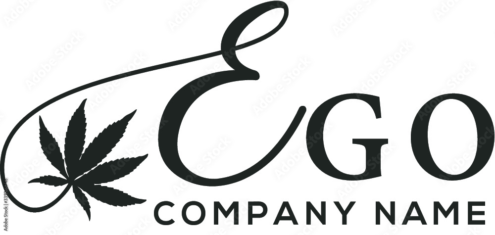 Obraz premium Cannabis Logo